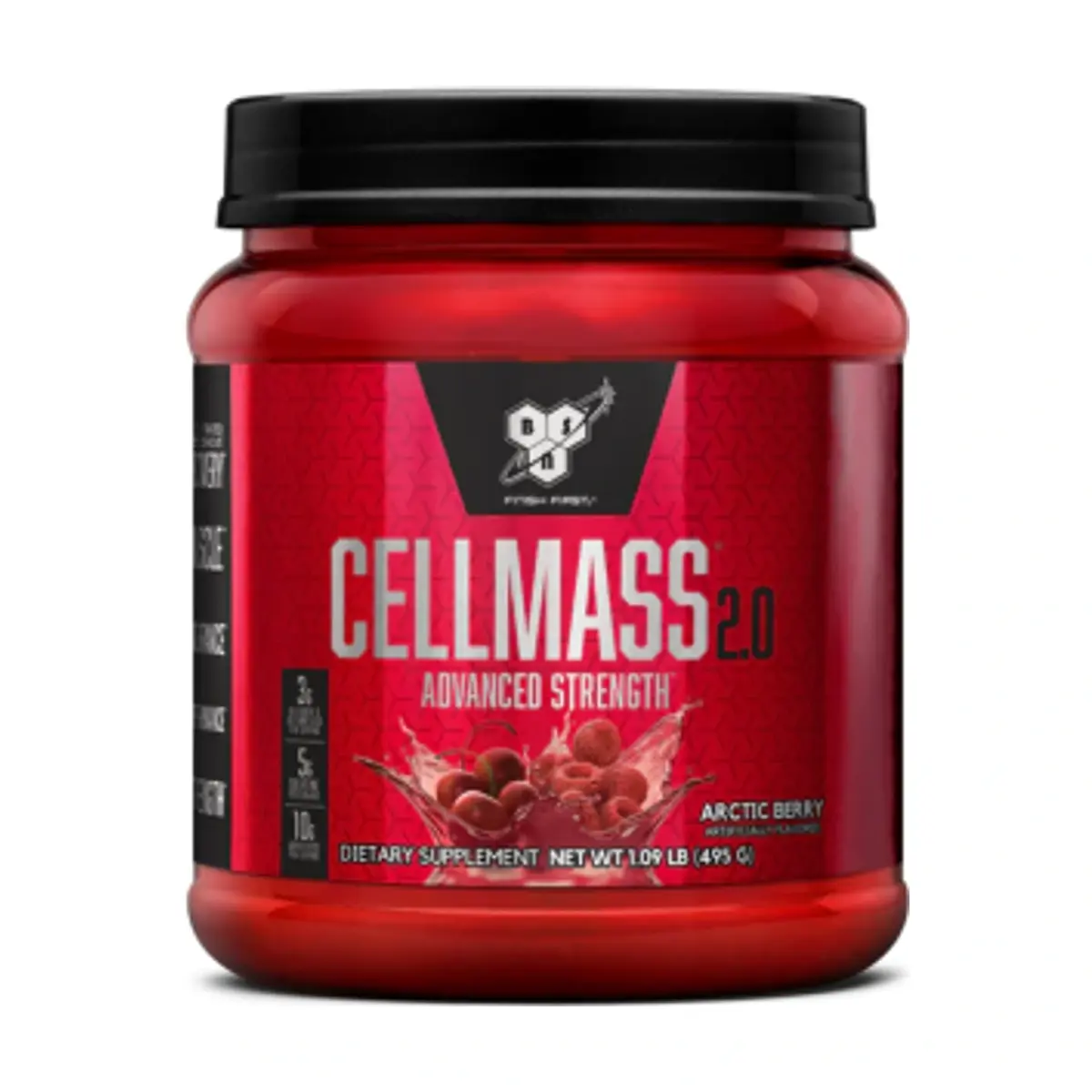 B S N CellMass 2,0, Арктическая Ягода, 495 г, Креатин