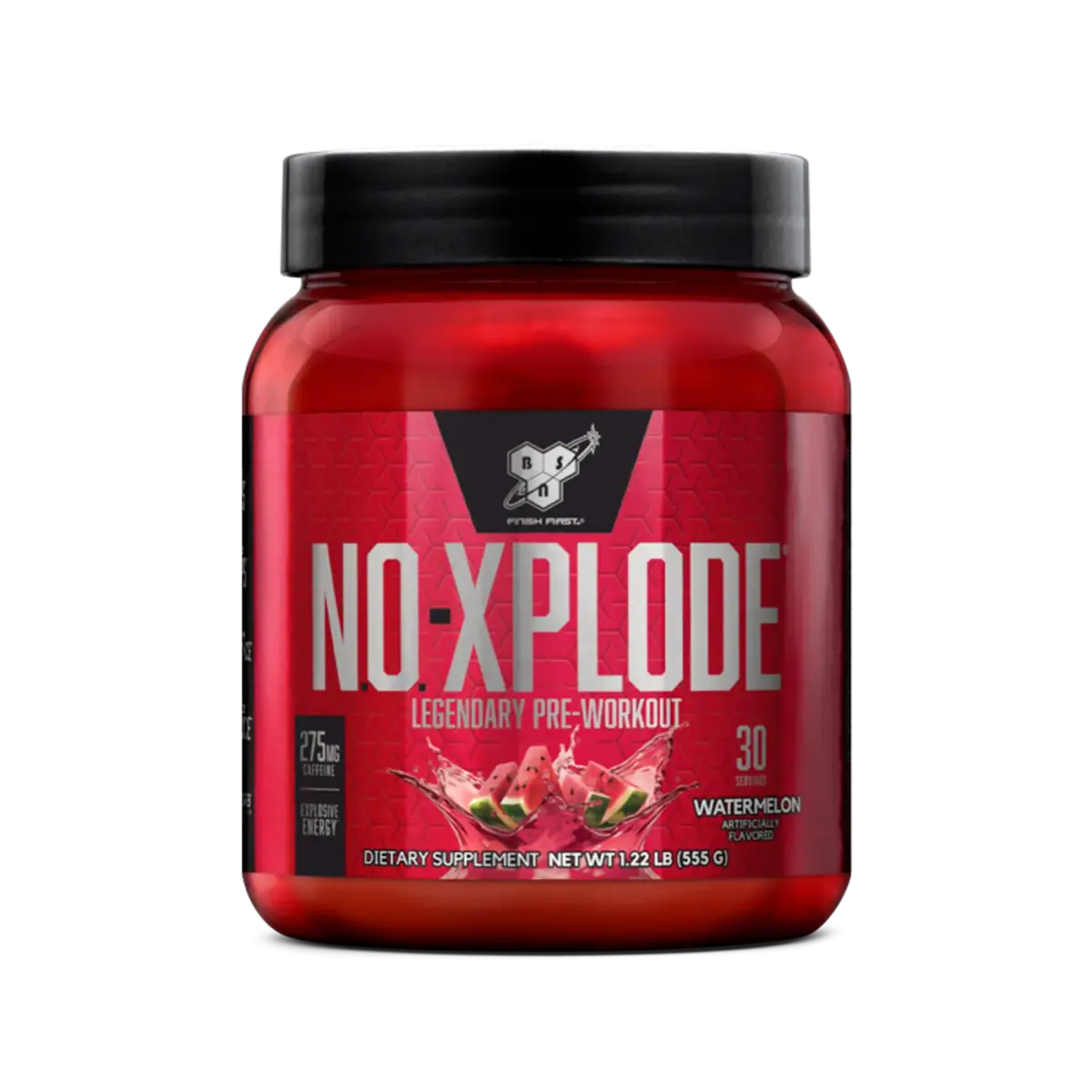 BSN N.O. Xplode, 3.0, Арбуз, 555 г, Энергетики и предтрен