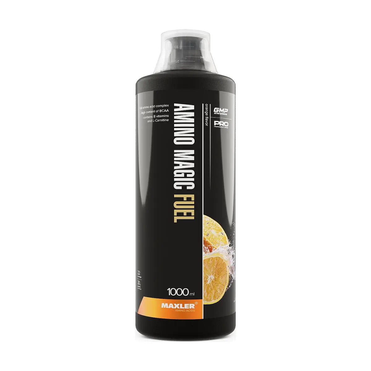 Maxler Amino Magic Fuel, Orange, 1000 мл бут, Аминокислоты
