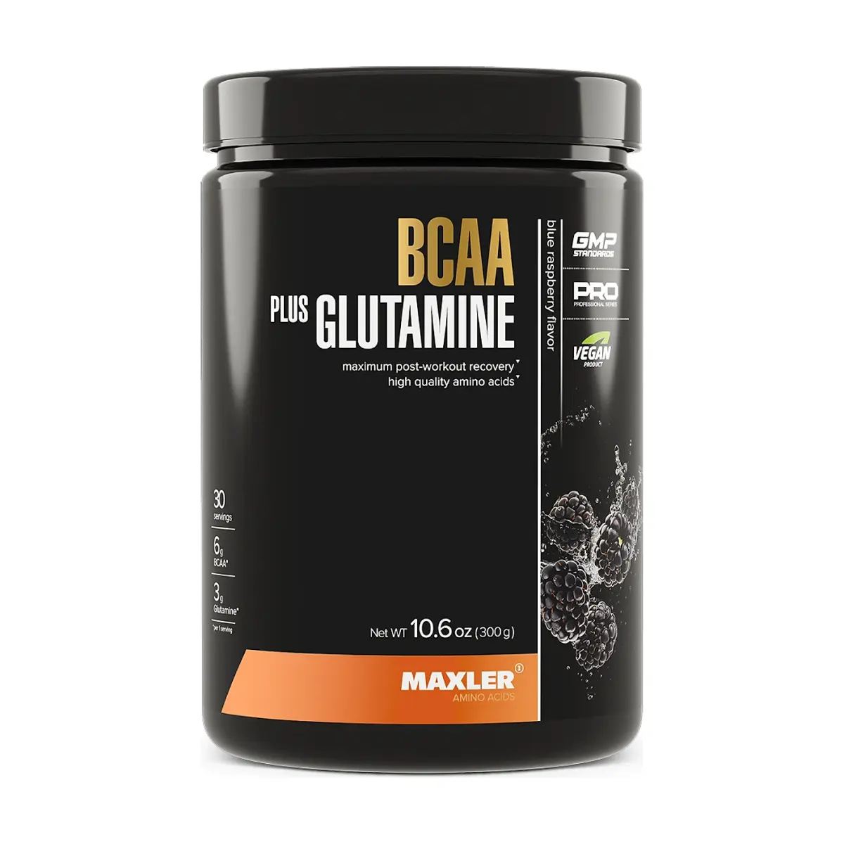 Maxler BCAA plus Glutamine, Аминокислоты