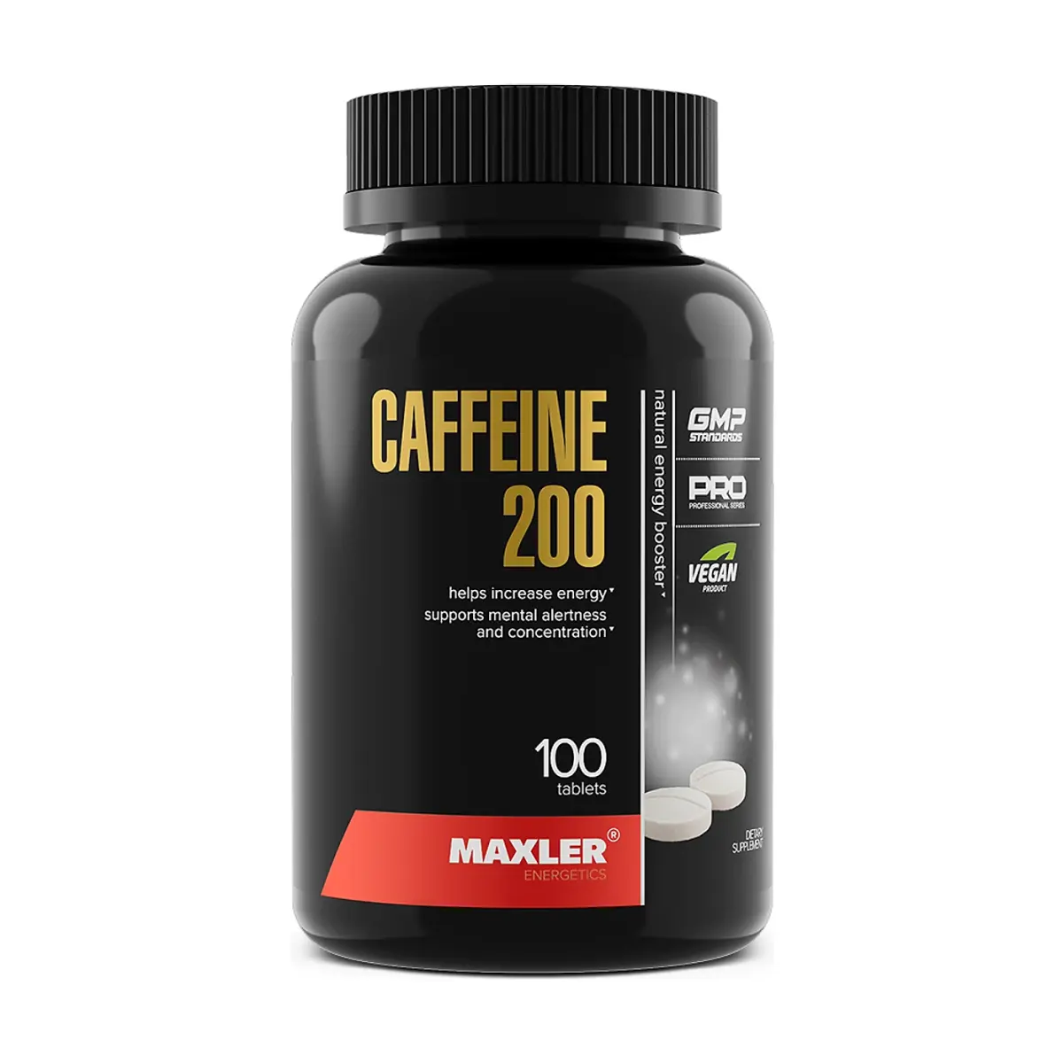 Maxler Caffeine 200, 100 таб, Витаминдер