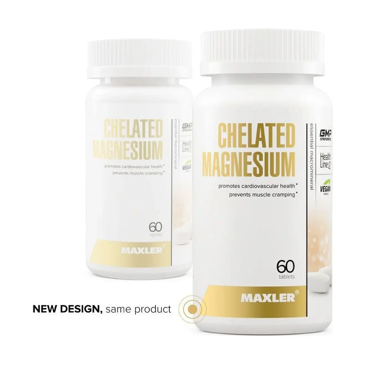 Maxler Chelated Magnesium, 120 таб, Витаминдер