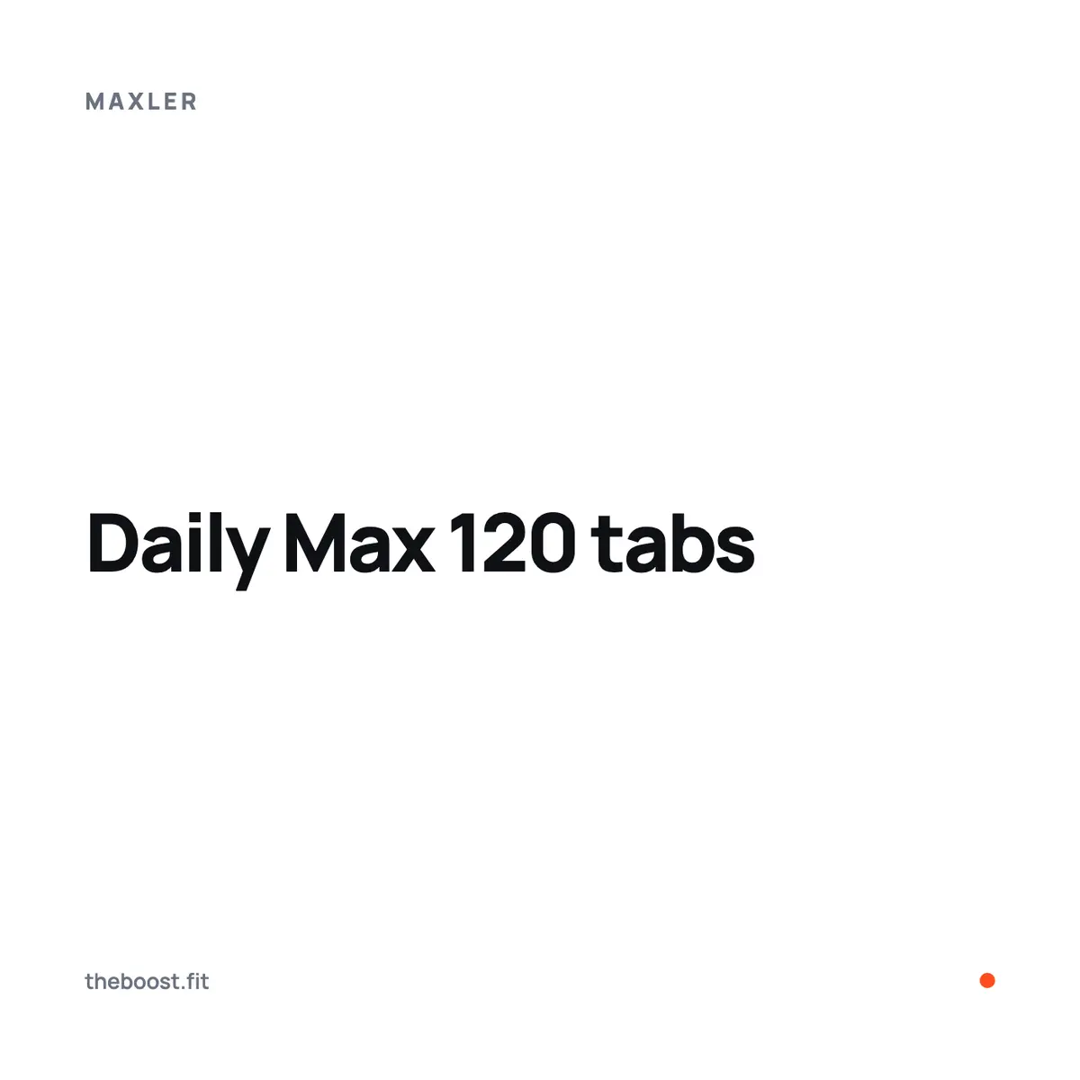 Maxler Daily Max 120 tabs, 120 tabs