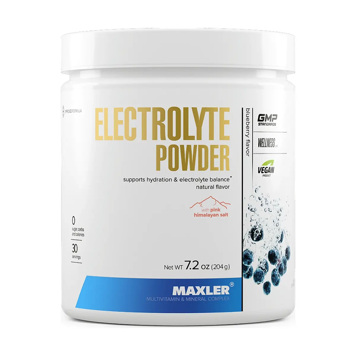 Maxler Electrolyte Powder, Blueberry, 7 г, Витаминдер
