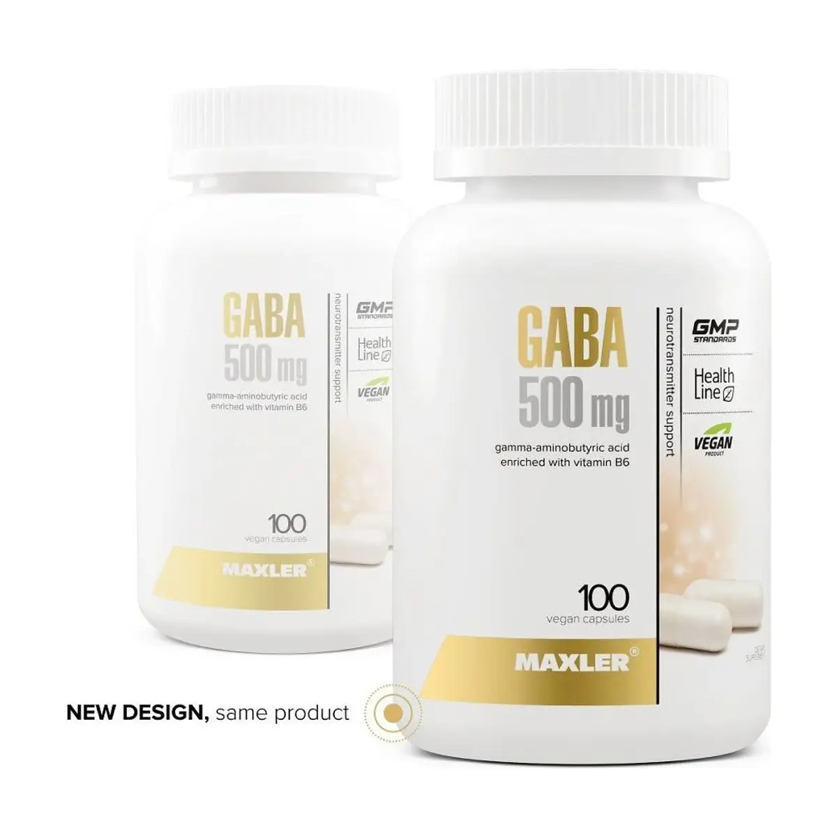 Maxler GABA, 100 v капс, Витаминдер