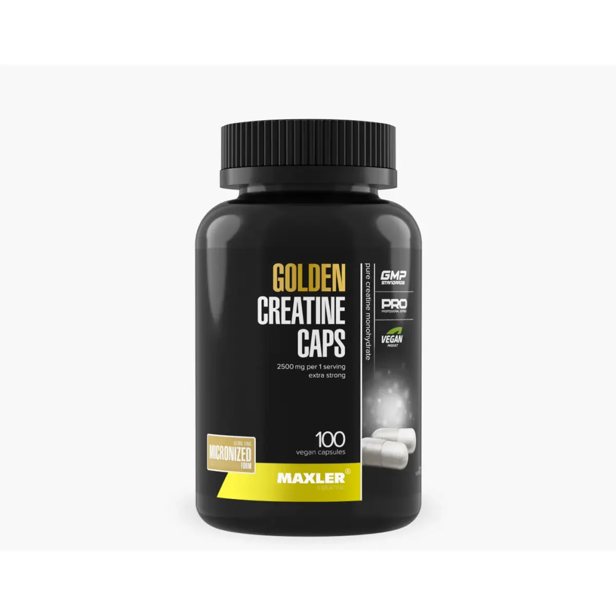 Maxler Golden Creatine Caps, 100 v капс, Креатин