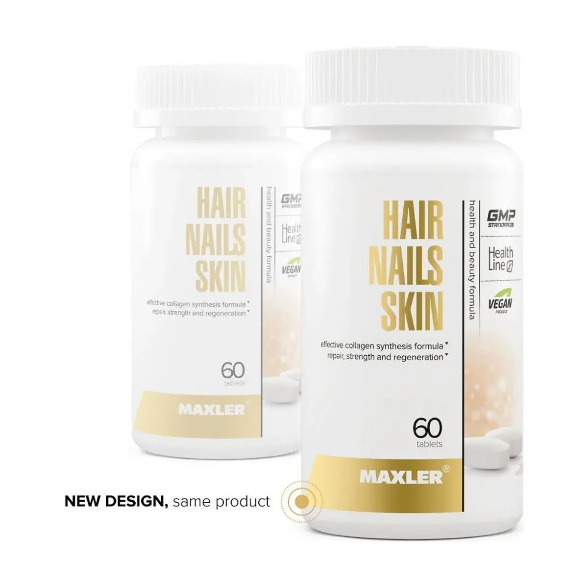 Maxler Hair Nails Skin, 60 таб, Витаминдер
