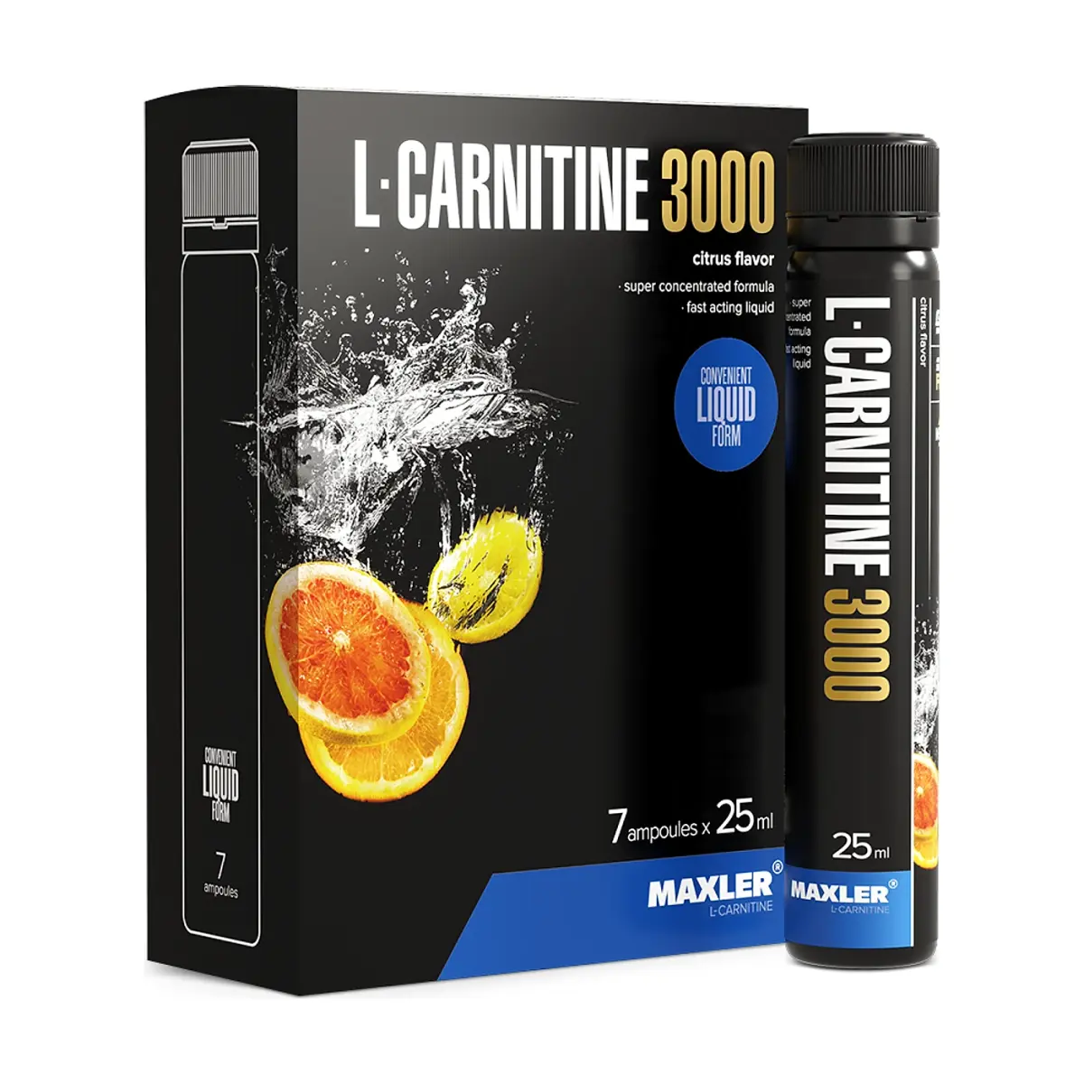 Maxler L-Carnitine 3000, Жиросжигатели