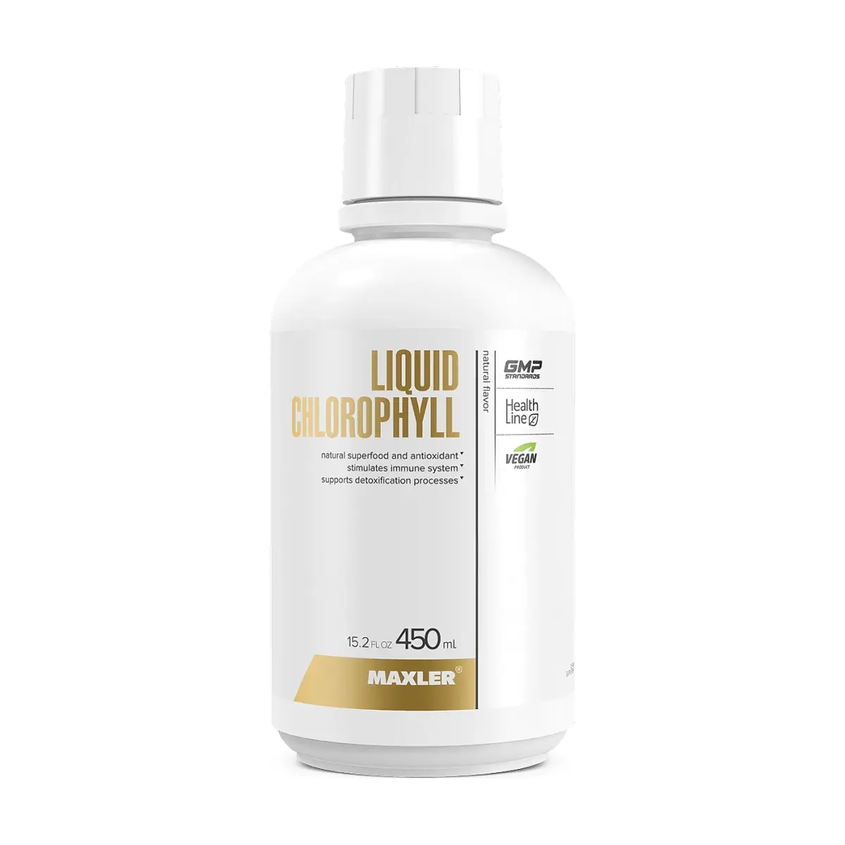 Maxler Liquid Chlorophyll, Natural, 450 мл бут, Витаминдер