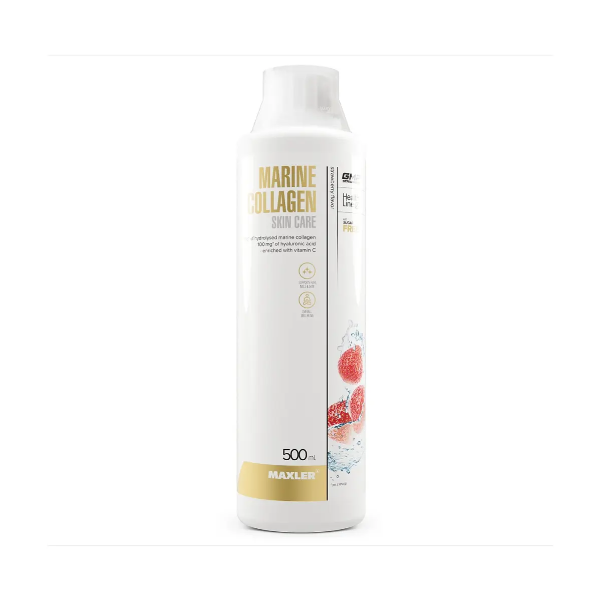 Maxler Marine Collagen Skin Care, Strawberry, 14x25 мл box, Витаминдер