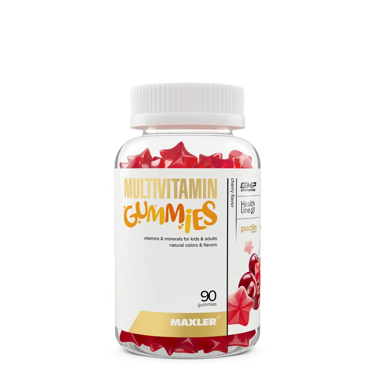 Maxler MultiVitamin gummies, Mango, 90 пастилок, Витамины