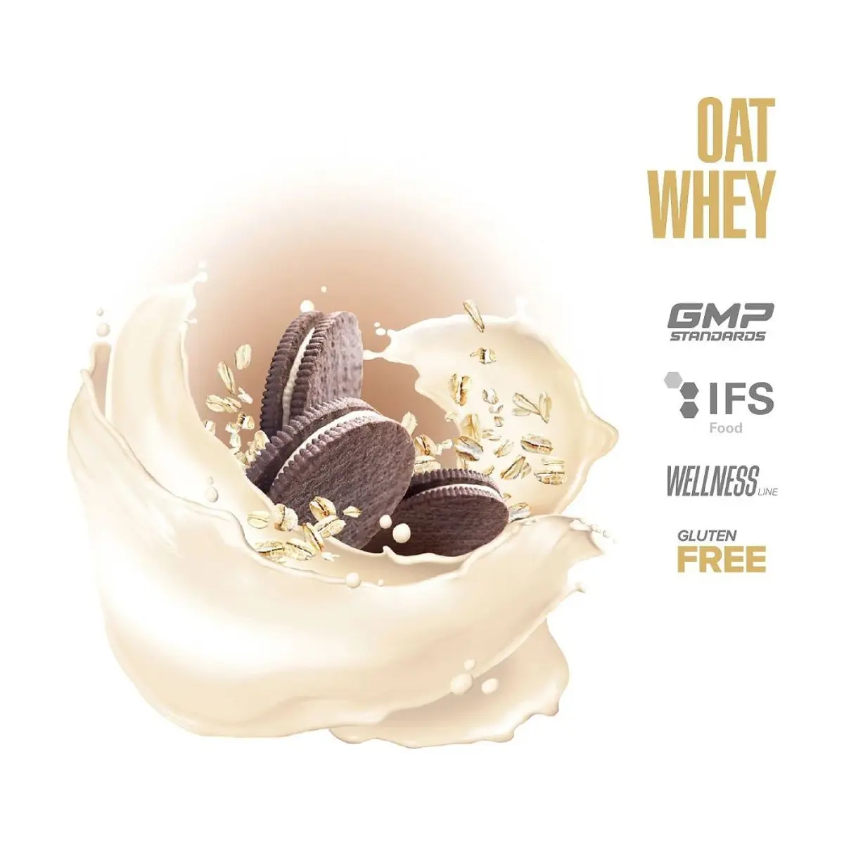 Maxler Oat Whey, Cookies & Cream, 900 г, Протеин