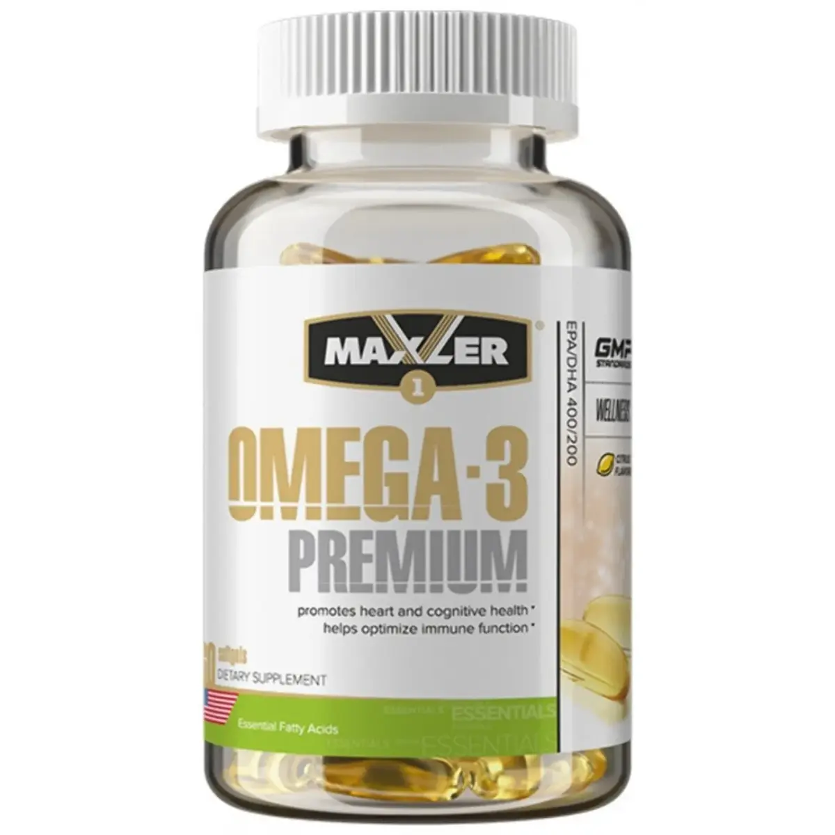 Maxler Omega-3 Premium, Витамины