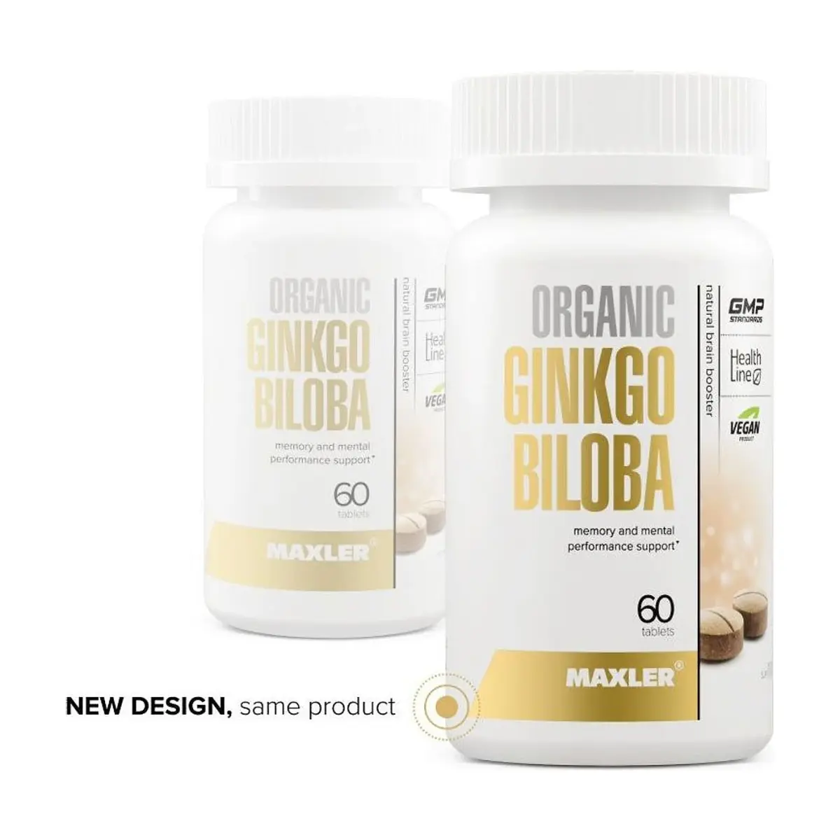Maxler Organic Ginkgo Biloba, Витамины