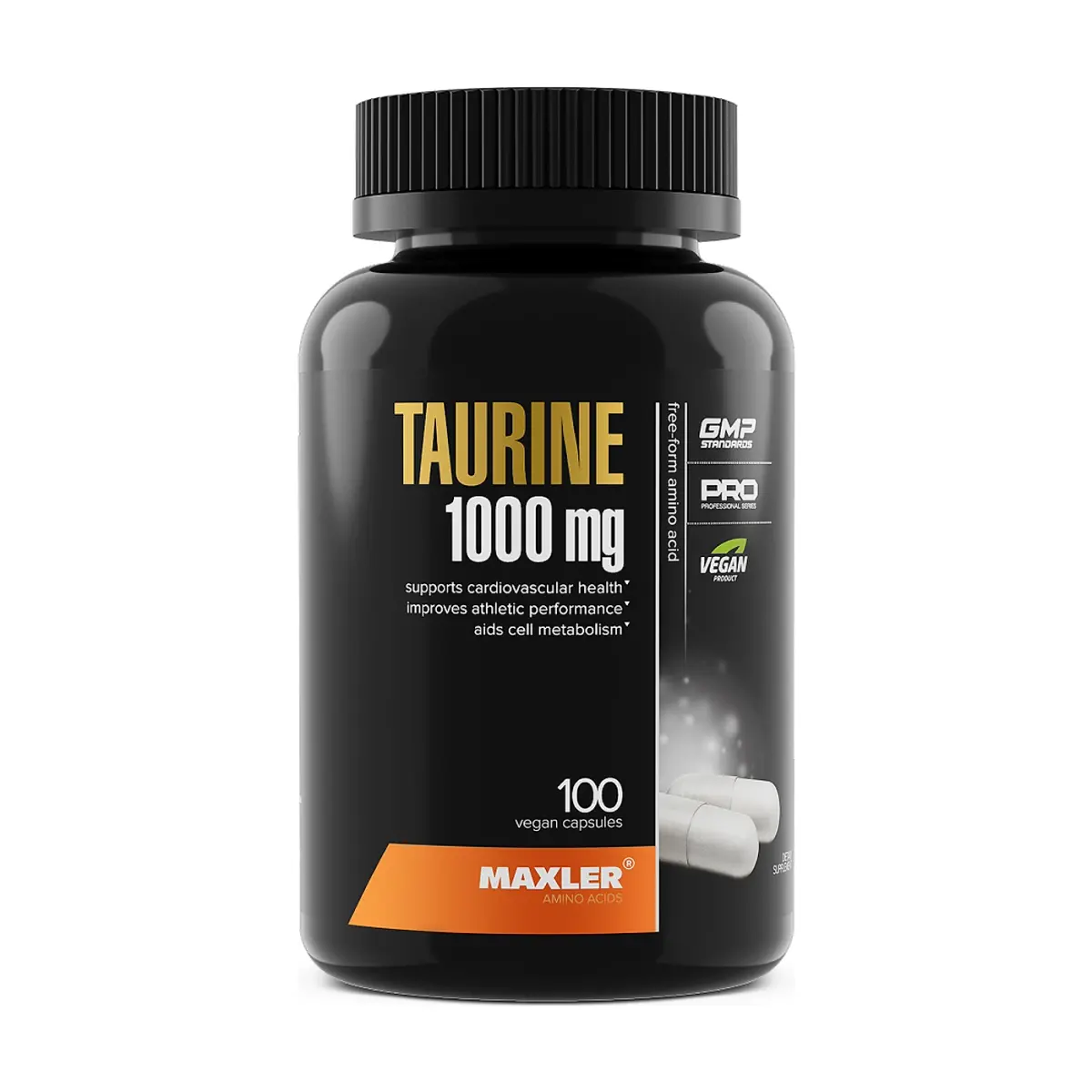 Maxler Taurine 1000 mg, 100 v капс, Аминокислоты