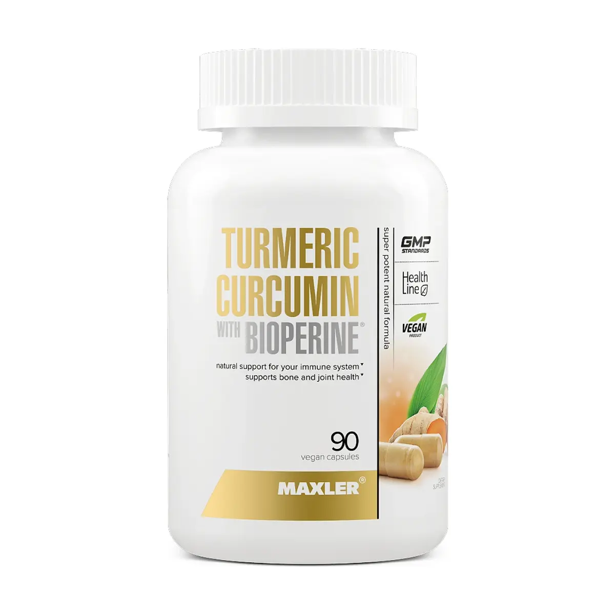 Maxler Turmeric Curcumin with BioPerine, Витаминдер