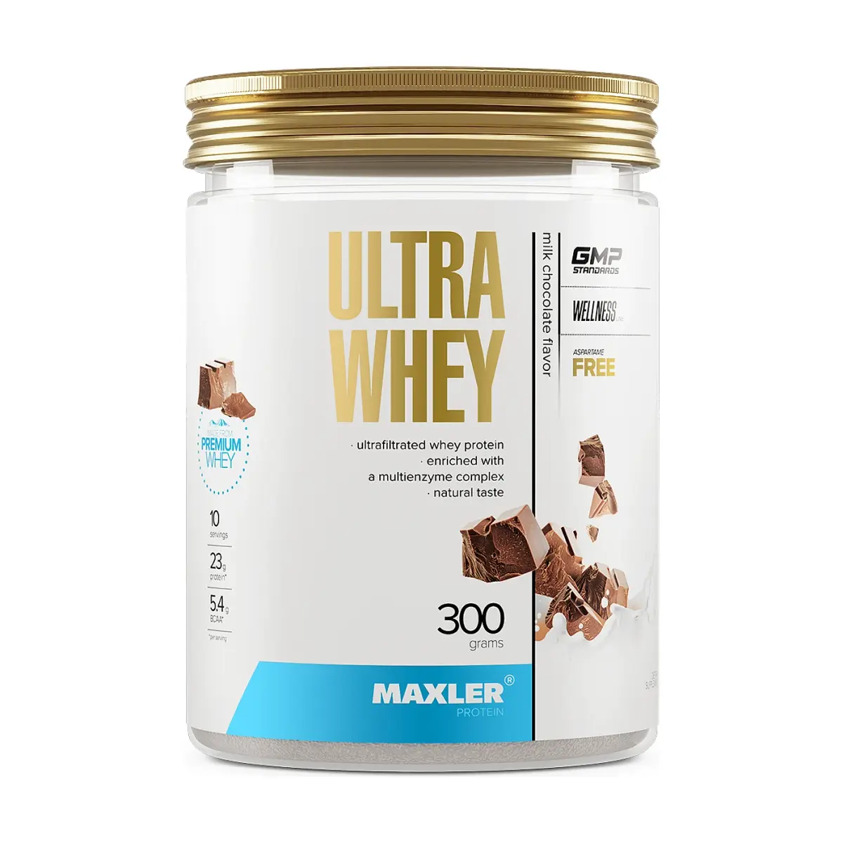 Maxler Ultra Whey, Milk Chocolate, 900 г, Протеин