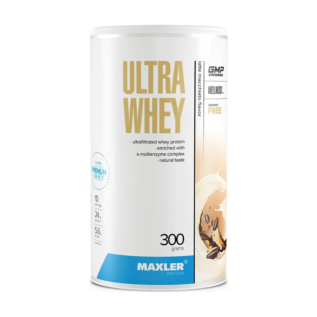 Maxler Ultra Whey, Latte Macchiato, 1500 г, Протеин