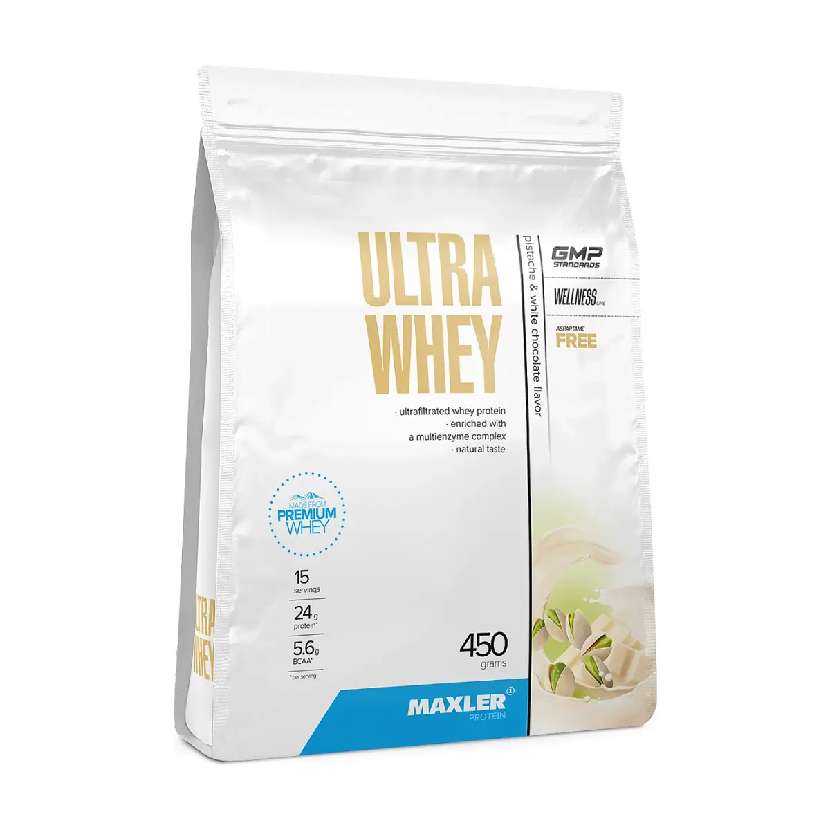 Maxler Ultra Whey, Pistache & White Chocolate, 900 г, Протеин