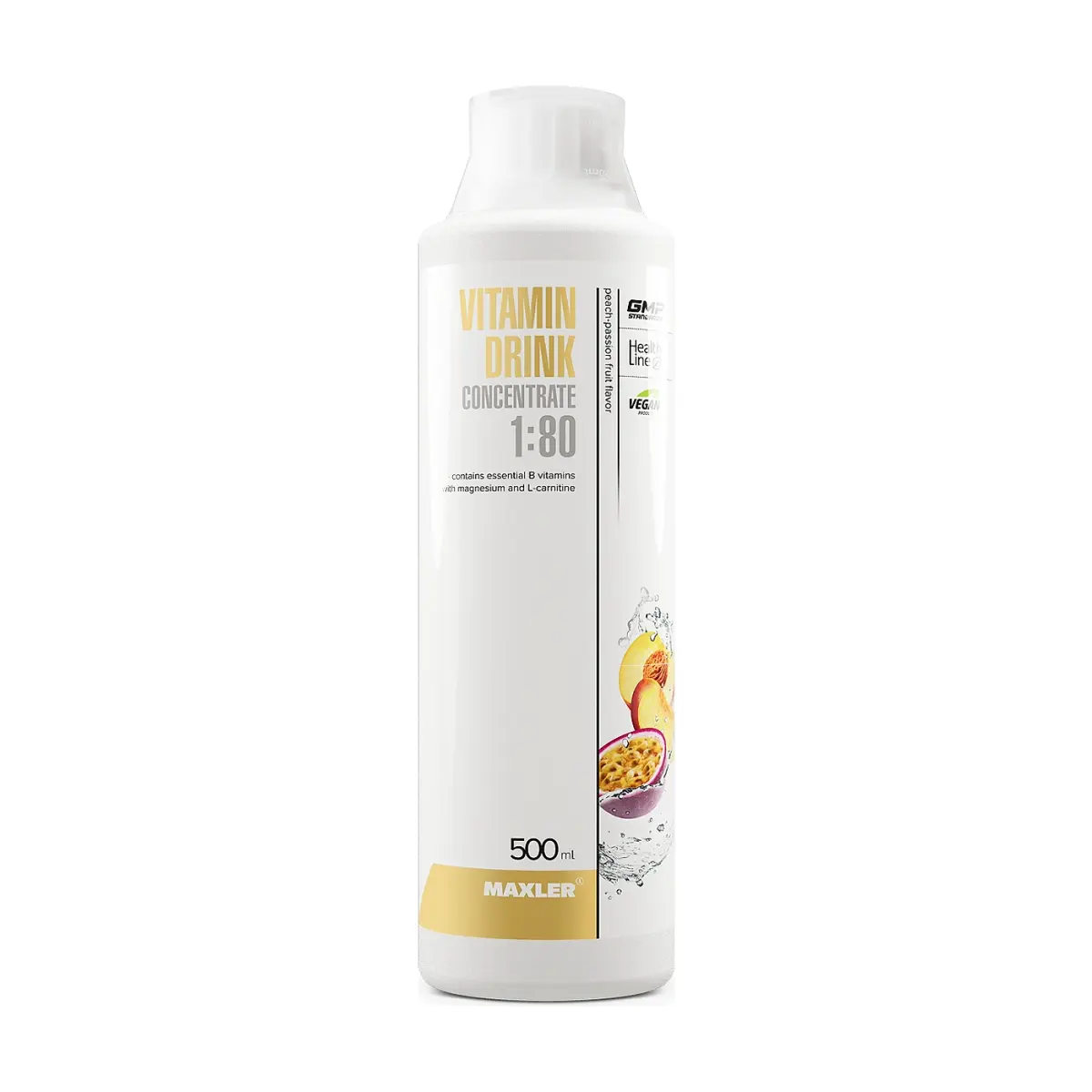 Maxler Vitamin Drink Concentrate, Cherry, 500 мл бут, Энергетиктер, предтрен