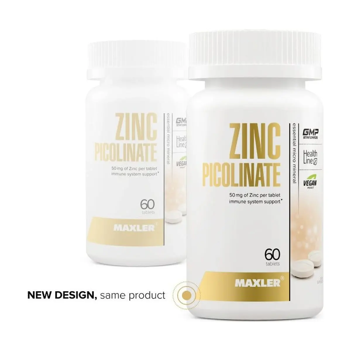 Maxler Zinc Picolinate 50 mg, 60 таб, Витаминдер