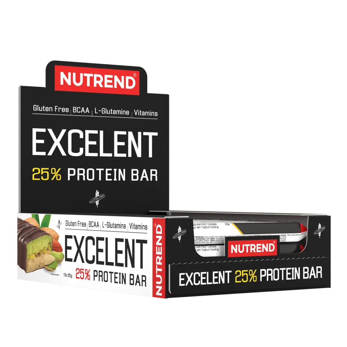 Nutrend EXCELENT PROTEIN BAR, Арахисовая паста, 85 г, Батончики