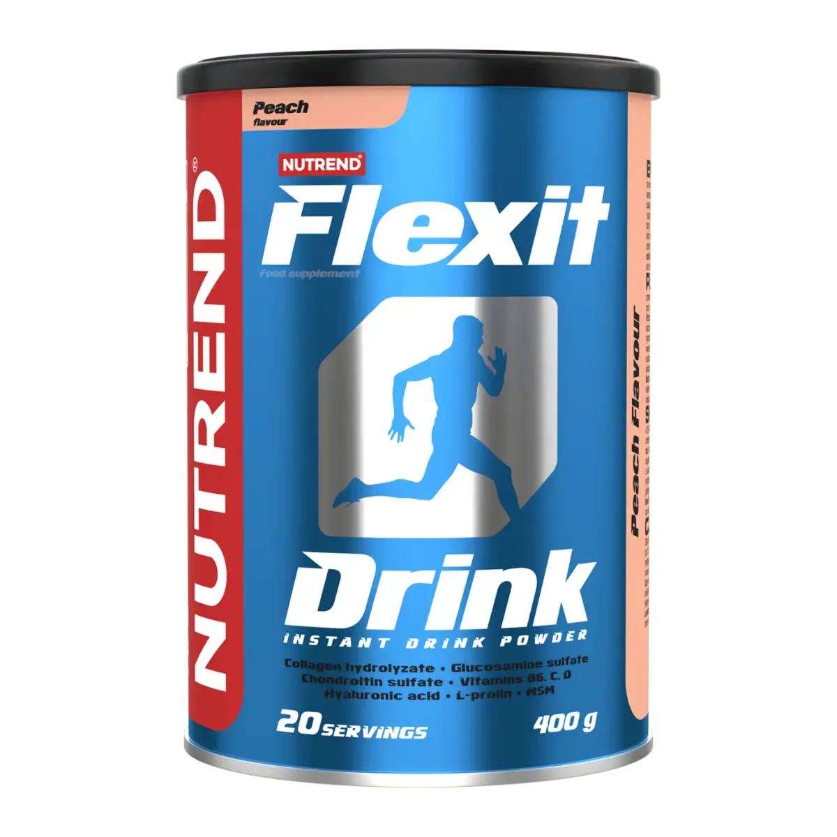Nutrend FLEXIT DRINK, Персик, 400 г, Суставы и связки