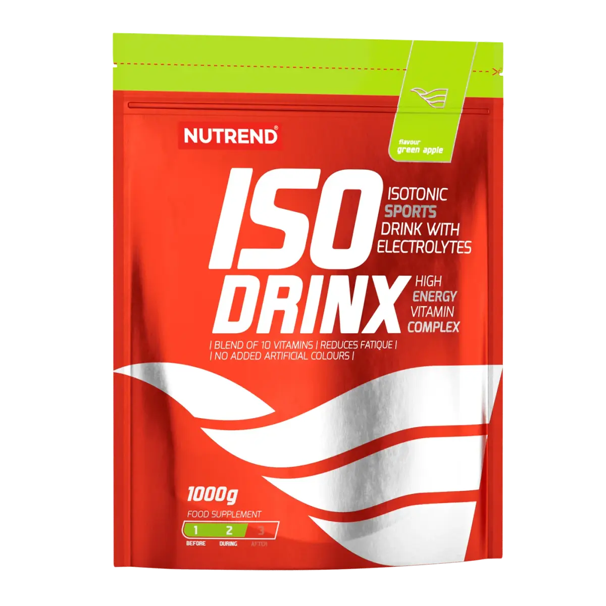 Nutrend ISODRINX, Чёрная смородина, 1000 г, Энергетики и предтрен