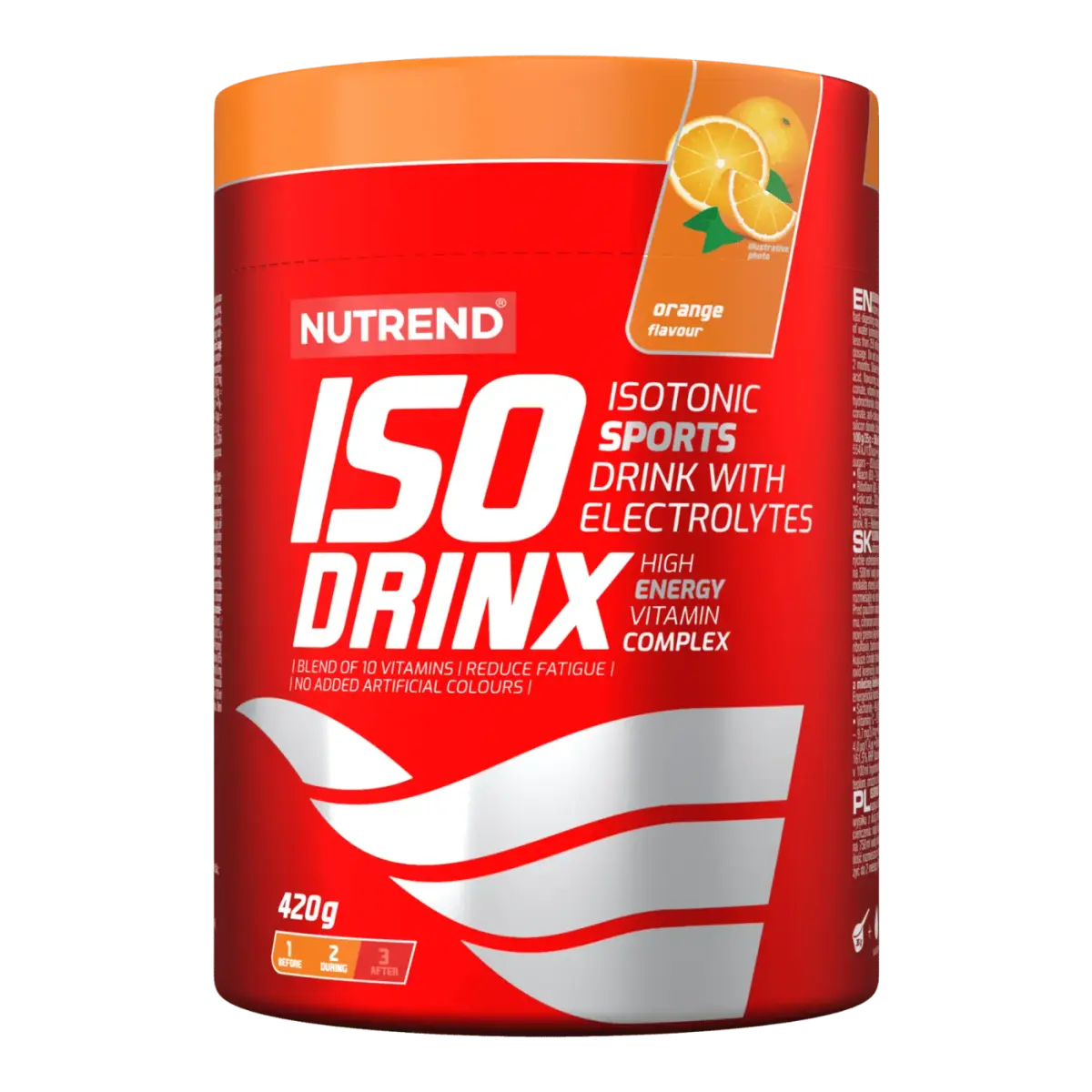 Nutrend ISODRINX, Энергетики и предтрен
