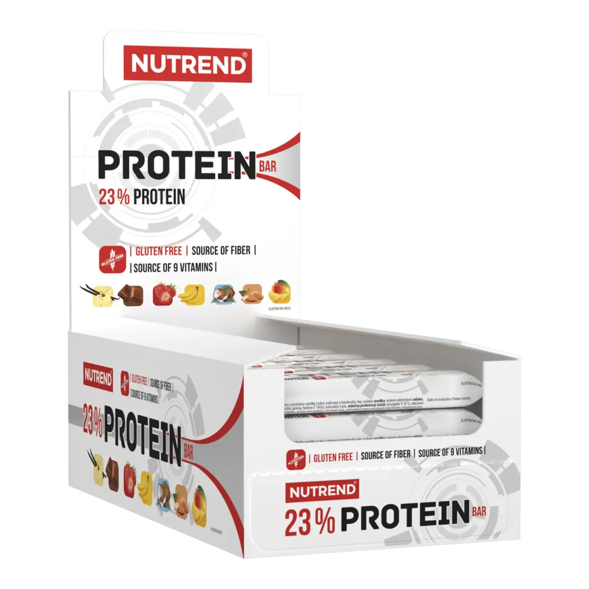 Nutrend PROTEIN BAR, Манго, 55 г, Батончики