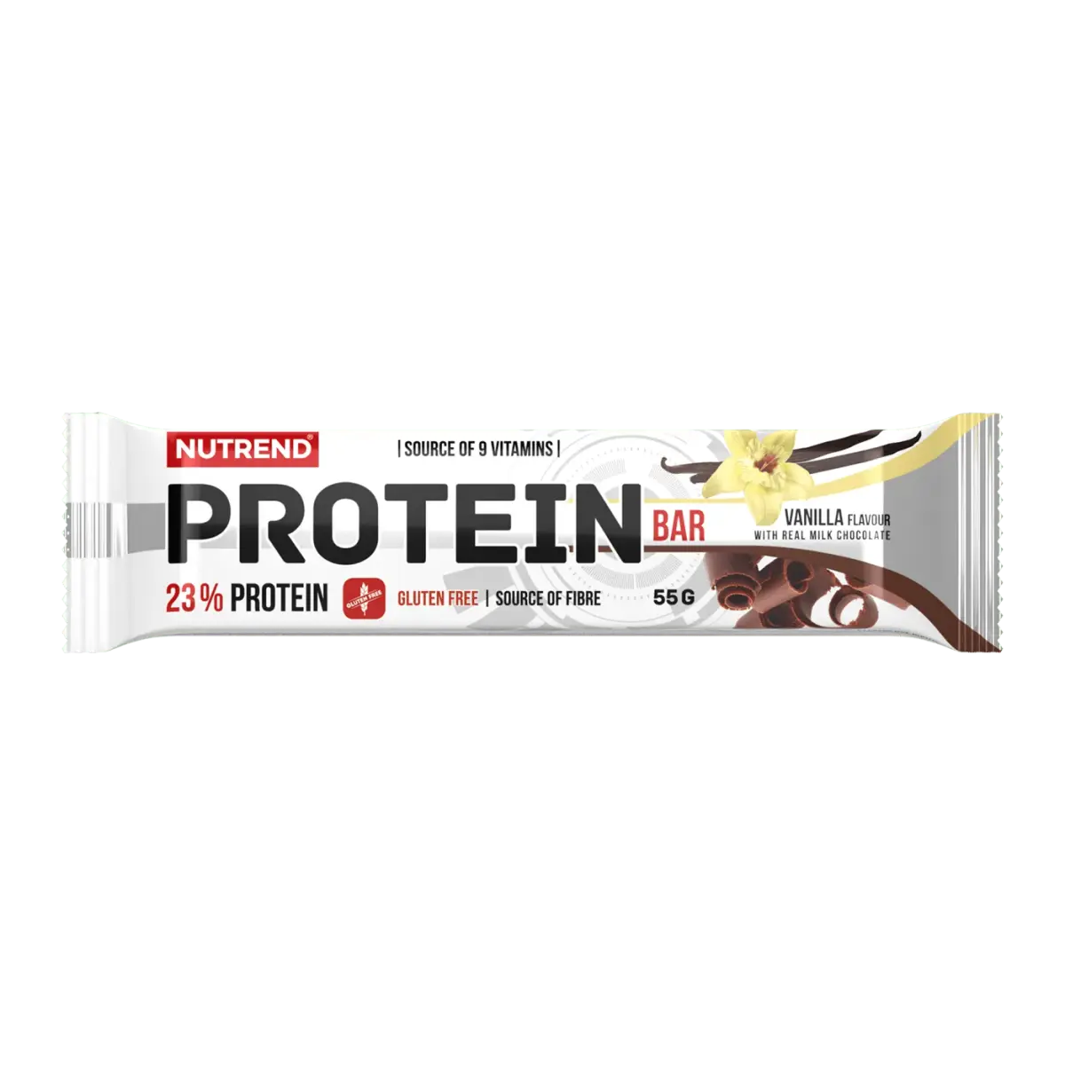 Nutrend PROTEIN BAR, Ваниль, 55 г, Батончики