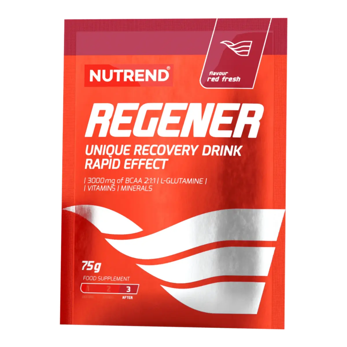 Nutrend REGENER, Красный фреш, 10 x 75 г, Специальные добавки