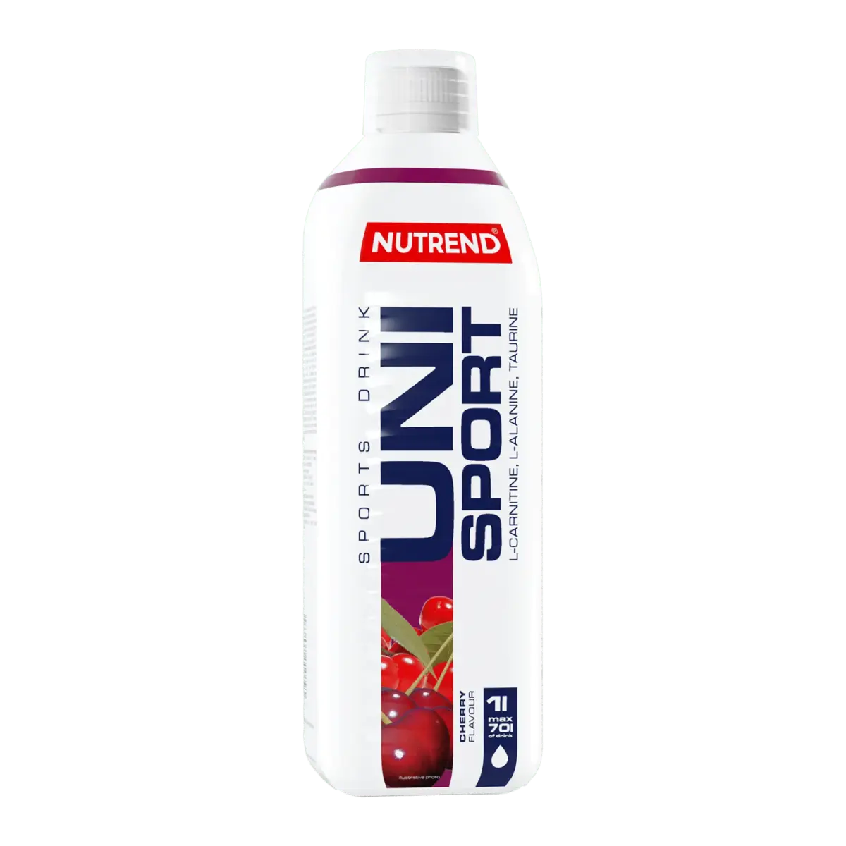 Nutrend UNISPORT, Вишня, 1000 мл, Энергетики и предтрен
