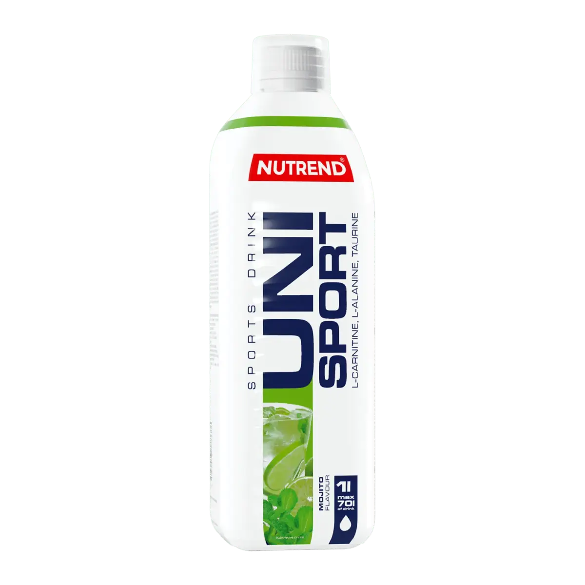 Nutrend UNISPORT, Мохито, 1000 мл, Энергетики и предтрен