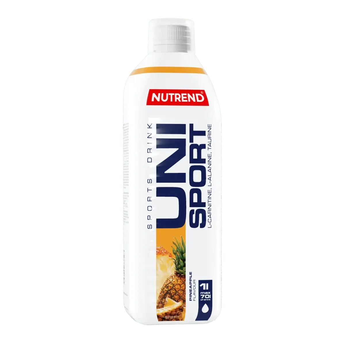 Nutrend UNISPORT, Ананас, 1000 мл, Энергетики и предтрен