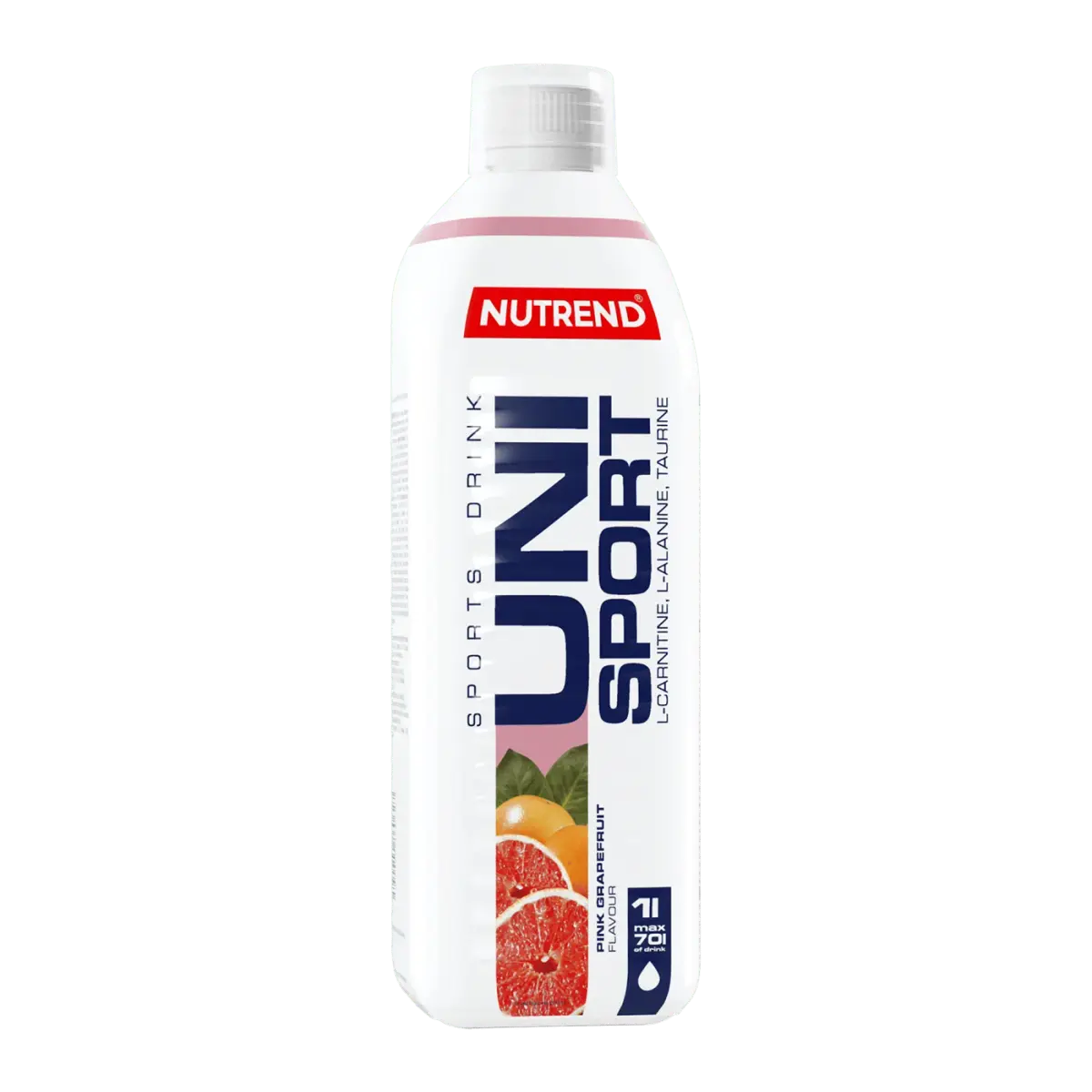Nutrend UNISPORT, Розовый грейпфрут, 500 мл, Энергетики и предтрен