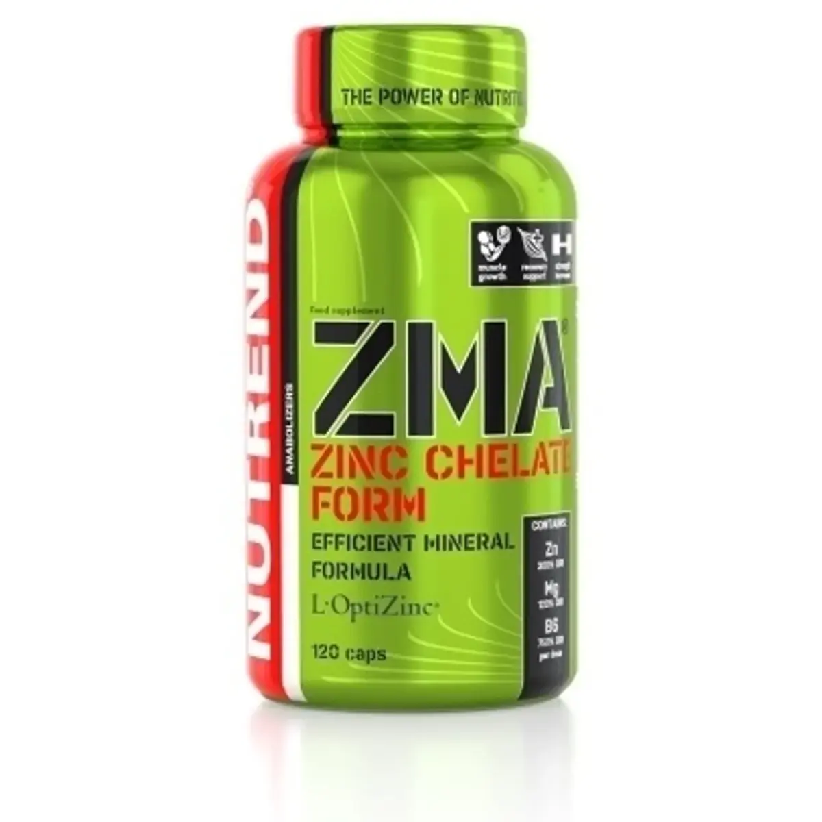 Nutrend ZMA, 120 капс, Арнайы қоспалар