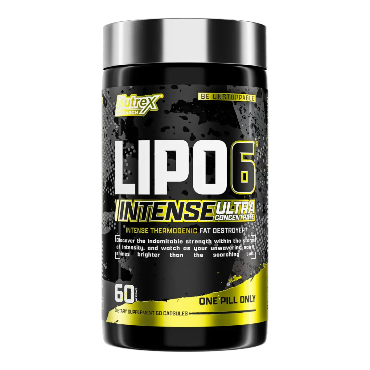 Nutrex Research Lipo 6 Black Intence, Ultra Concentrate, 60 капс, Жиросжигатели