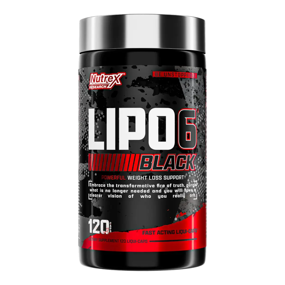 Nutrex Research Lipo 6 Black, 120 капс, Жиросжигатели