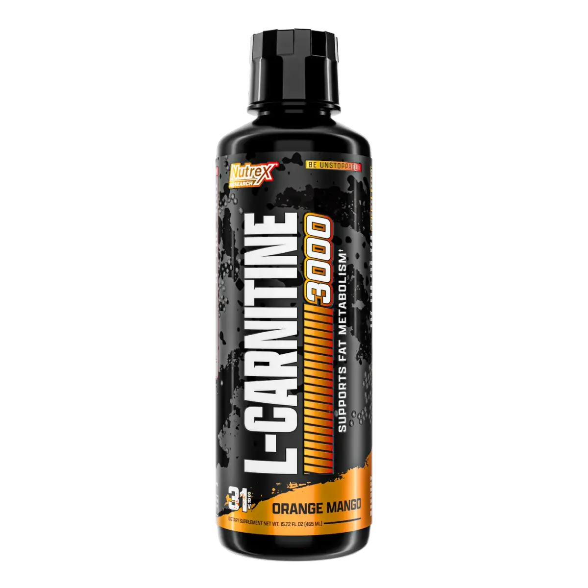Nutrex Research Liquid Carnitine 3000, Апельсин Манго, 473 мл, Жиросжигатели
