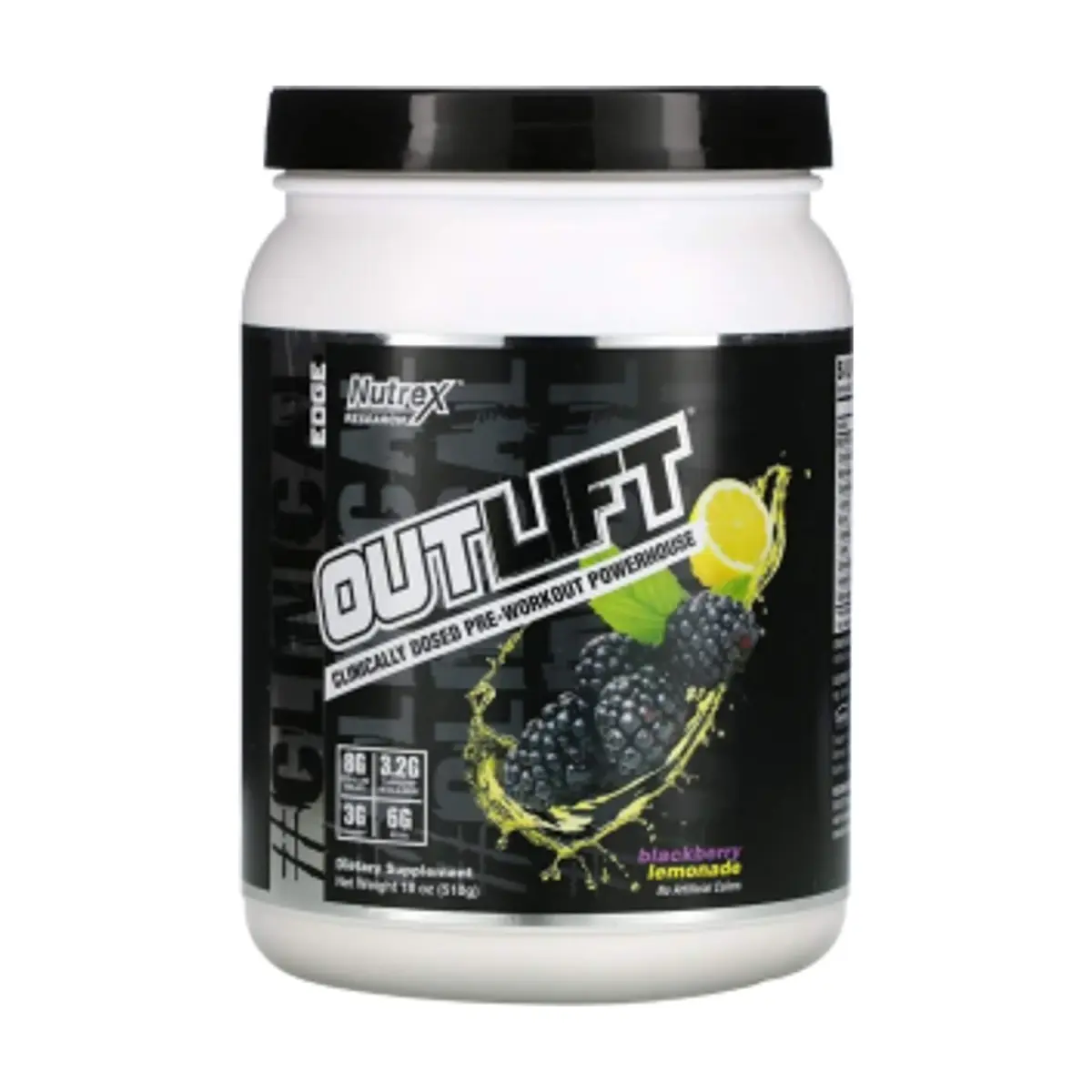 Nutrex Research Out Lift Clinical, Энергетиктер, предтрен