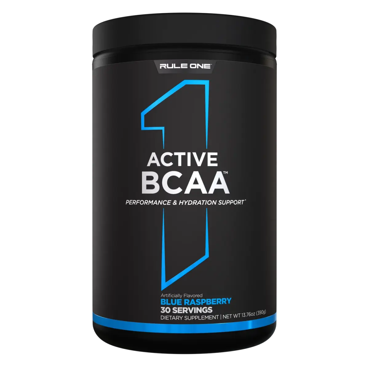 Rule 1 R1 Active BCAA, Голубика, 390 г, Аминокислоты
