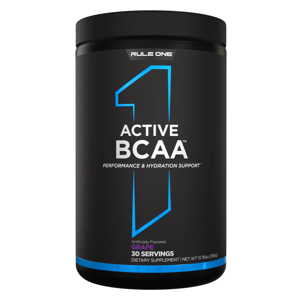 Rule 1 R1 Active BCAA, Виноград, 390 г, Аминокислоты