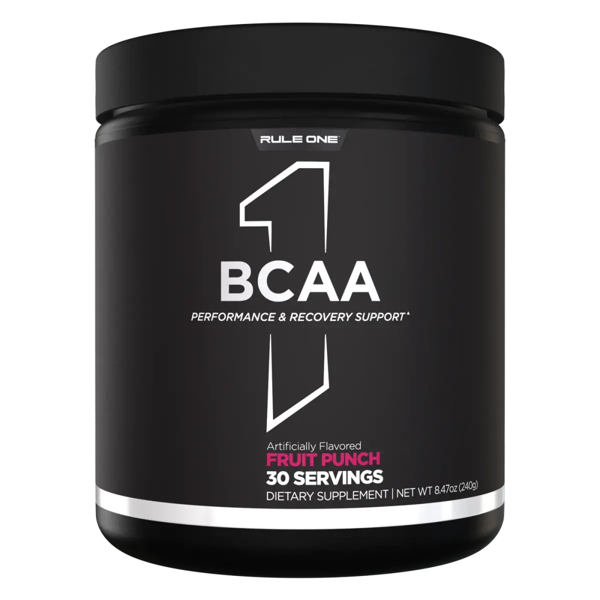 Rule 1 R1 BCAAs, Фруктовый Пунш, 480 г, Аминокислоты