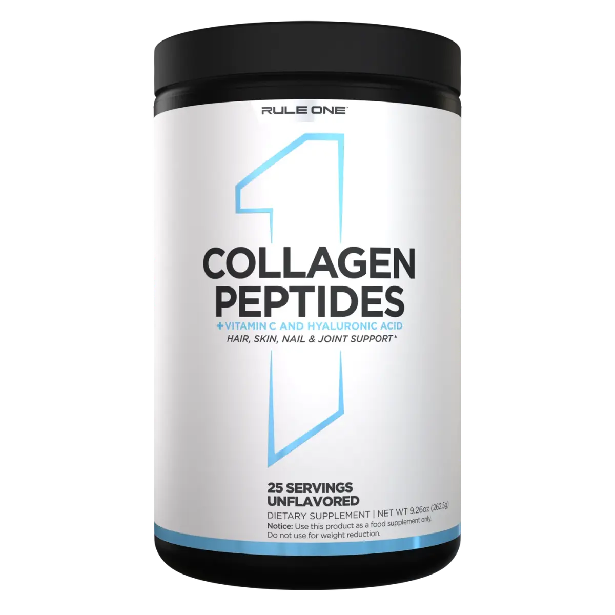 Rule 1 R1 Collagen Peptides, Без Вкуса, 263 г, Специальные добавки