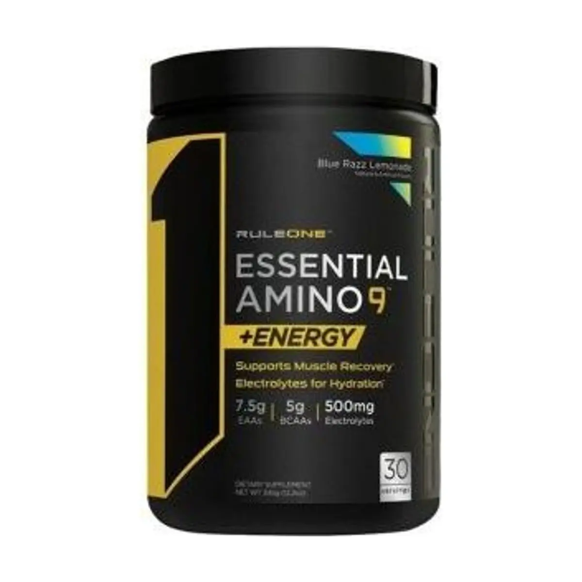 RULE 1 R1 Essential Amino 9 + Energy, Клубника Маргарита, 345 г, Аминокислоты