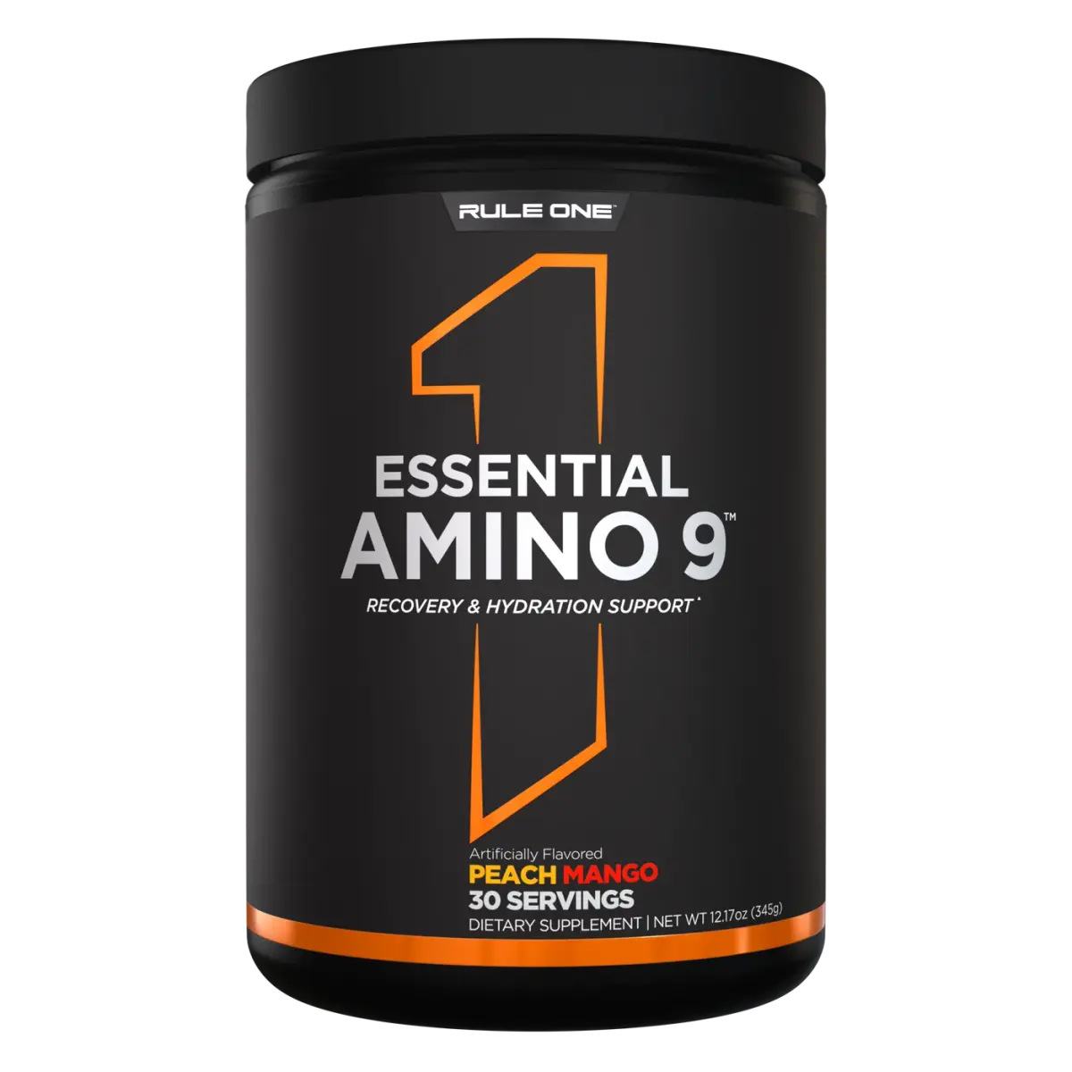 Rule 1 R1 Essential Amino 9, Персик Манго, 345 г, Аминокислоты