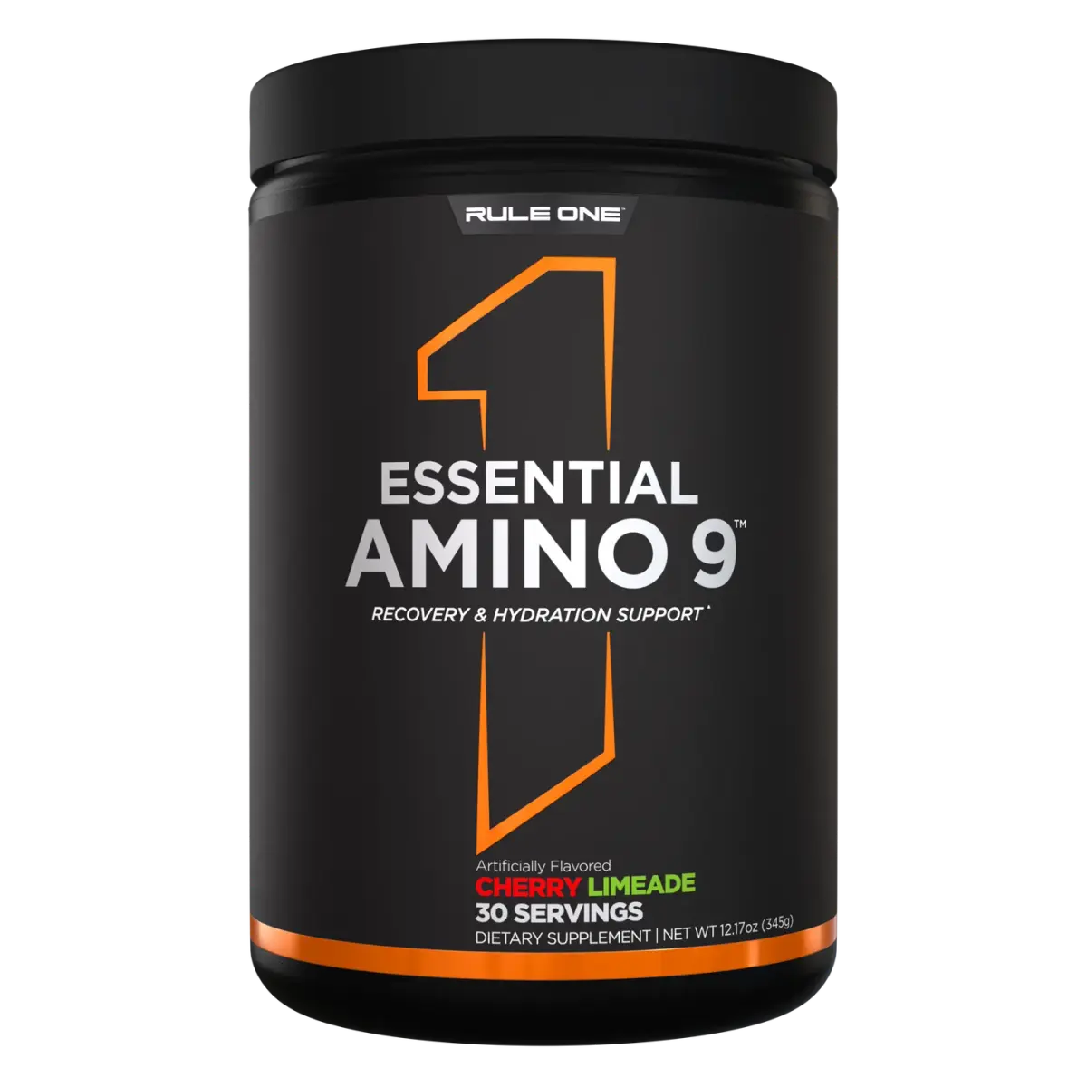 Rule 1 R1 Essential Amino 9, Вишня Лимонад, 345 г, Аминокислоты