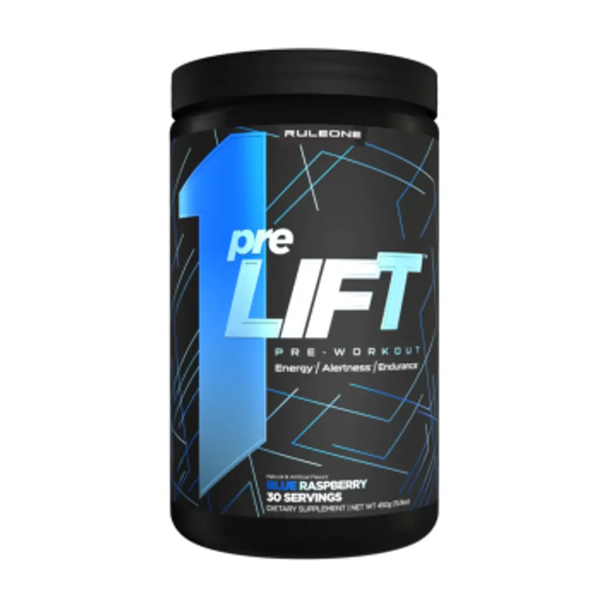 RULE 1 R1 Pre LIFT, Вишня Лимонад, 435 г, Энергетиктер, предтрен