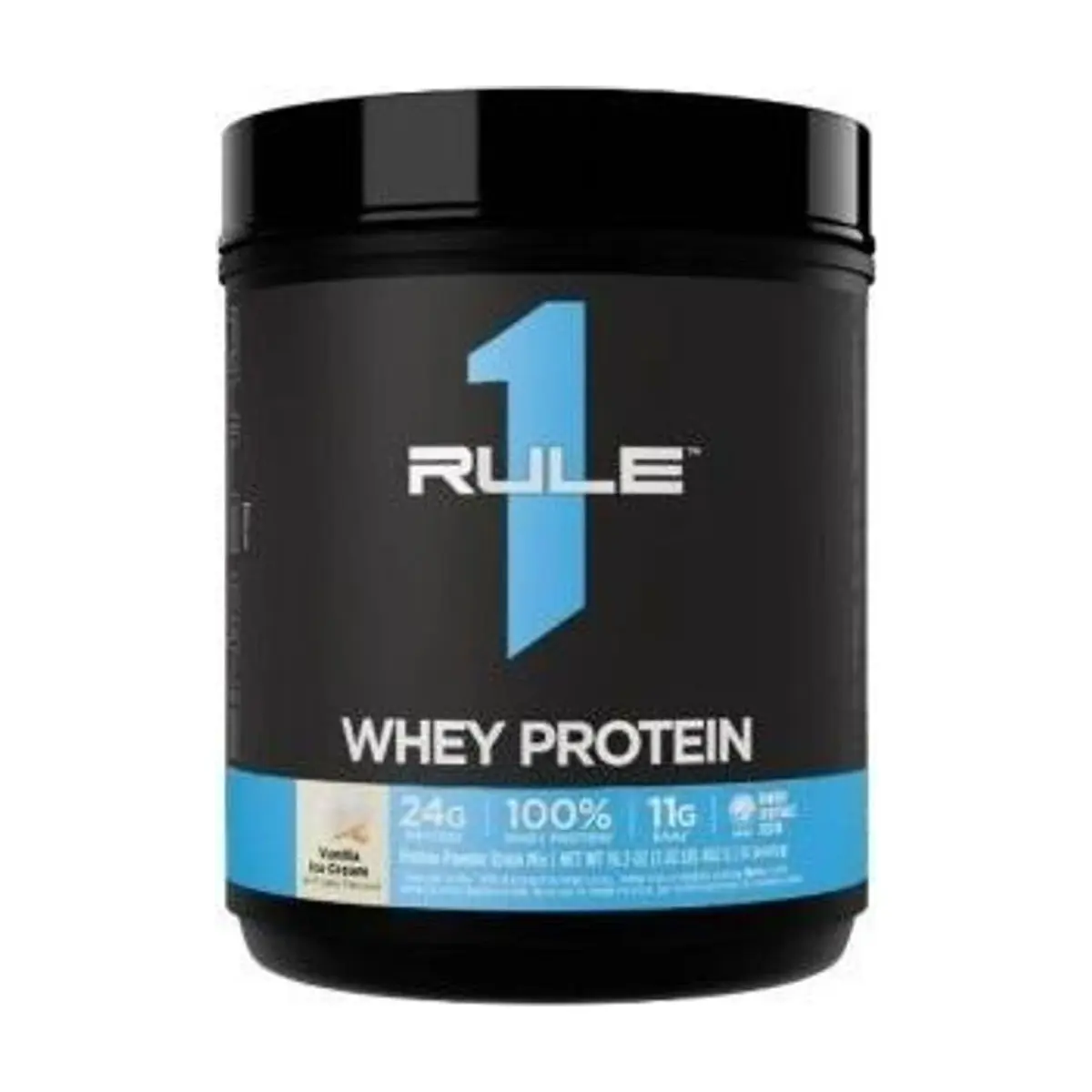 RULE 1 R1 Whey Protein, Ванильное Мороженое, 500 г, Протеин